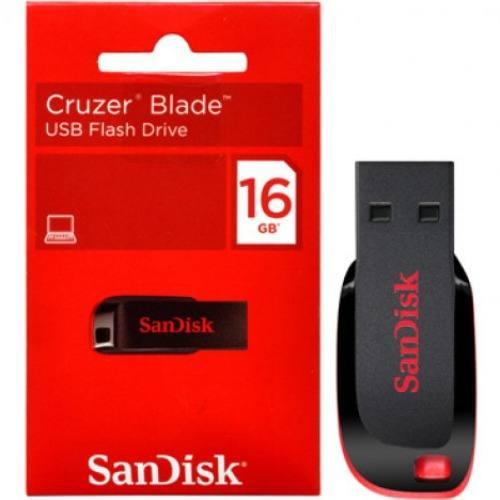 Pen Drive 16GB Cruzer Blade Sandisk