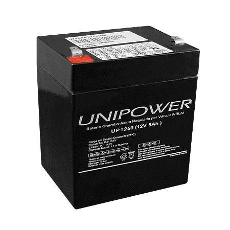 Bateria para Nobreak 12V 5A Unipower