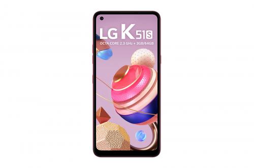 Smartphone LG K51S 6,5" 4 Cameras 32/13MP 64GB Vermelho
