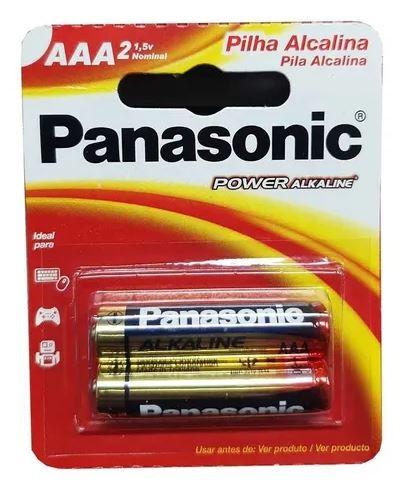 Pilha Alcalina AAA 02 UN Panasonic