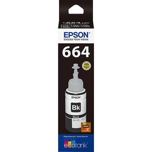 Refil de Tinta 70 ml T664120 Preto P/L210/L355