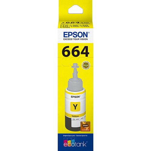 Refil de Tinta 70 ml T664420 Amarelo P/L210/L355