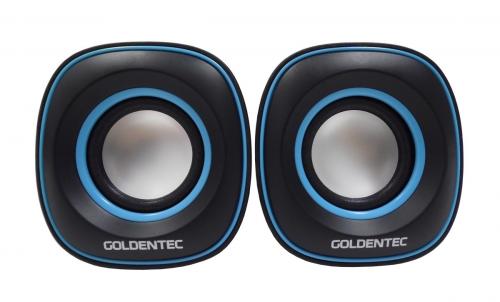 Caixa de Som 6W GT Sound 26365 Preta Goldentec