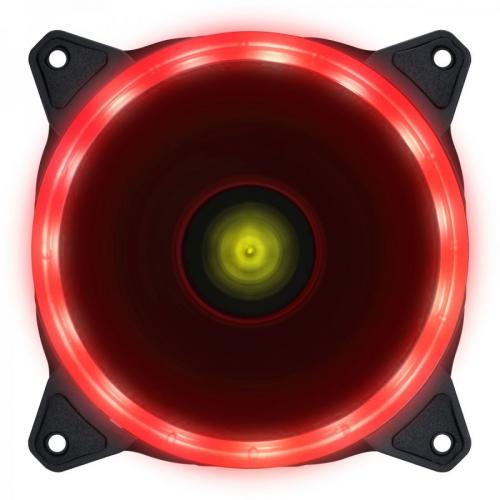 Cooler p/Gabinete FAN LED 120mm Vermelho VX Gaming