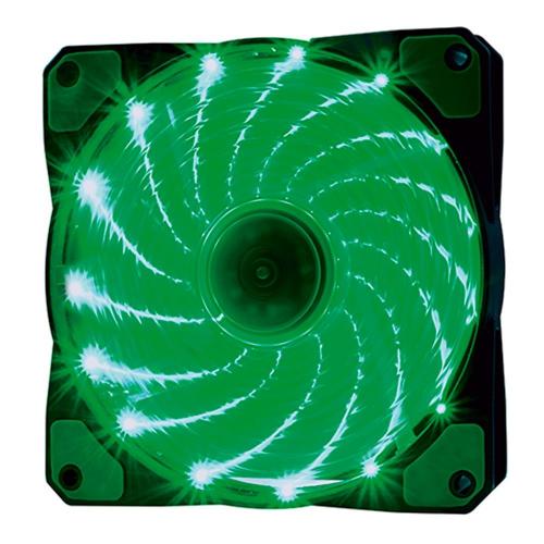 Cooler p/ Gabinete F20 FAN LED 120mm Verde OEX