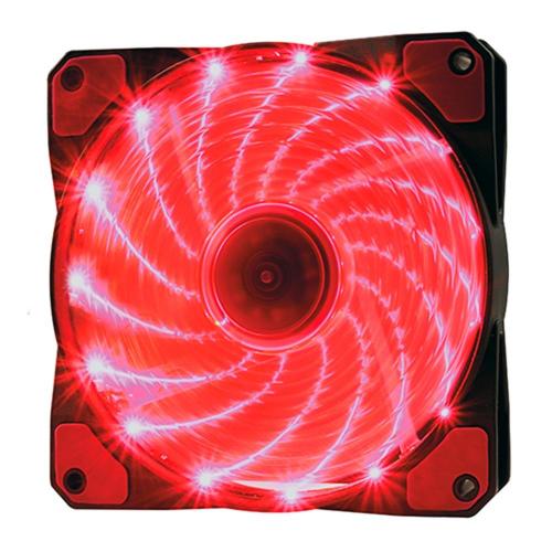 Cooler p/ Gabinete F20 FAN LED 120mm Vermelho OEX