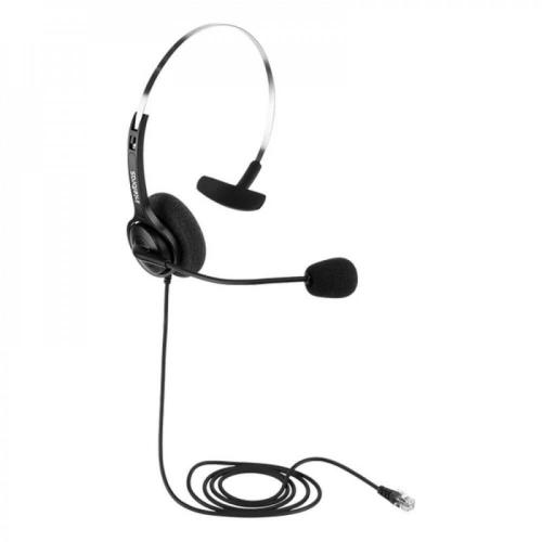 Fone Headset RJ-9 CHS 40 Preto Intelbras