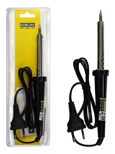 Ferro de Soldar c/ Suporte SK-7010 70W/127V Kokay
