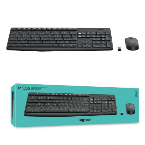 Kit Teclado e Mouse Wireless MK-235 Logitech