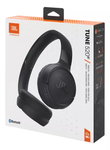 Fone Headphone Bluetooth Tune 520BT BLK  JBL