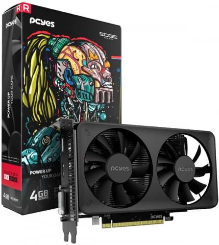 Placa de Video 4GB DDR5 128Bits PCI-E3.0 RX550 Dual PCYes