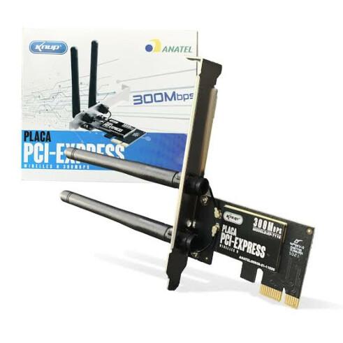 Placa Wireless PCI-E 300Mbps KP-T118 KNUP