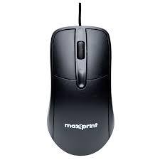 Mouse USB 1200DPI OfficeEasy Preto Maxprint