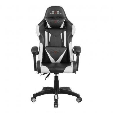 Cadeira Gamer LV-C01DN Preta/Branca Level