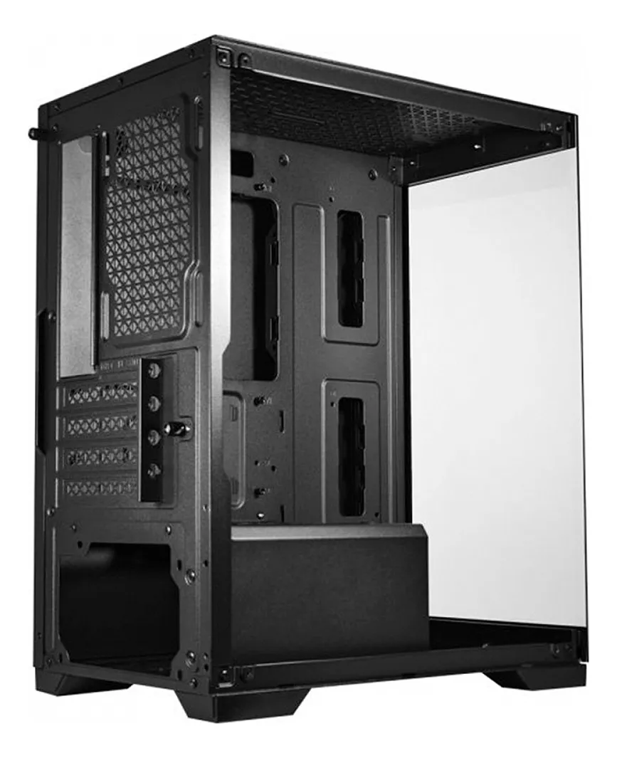 Gabinete Gamer POSEIDON II Aqua 01F9 Preto K-MEX