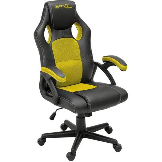 Cadeira Gamer 03 Preta/Amarela Bright