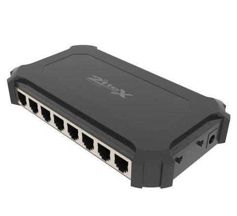 Switch 8 Portas Giga PLUS POE Reverso 2Flex