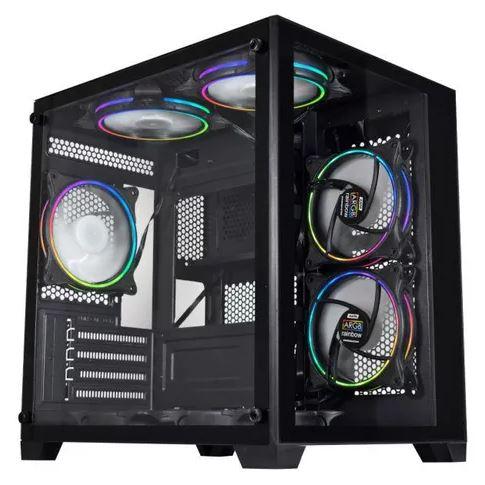 Gabinete Gamer AQUÁRIO MICRO IV CG0415 Preto K-MEX